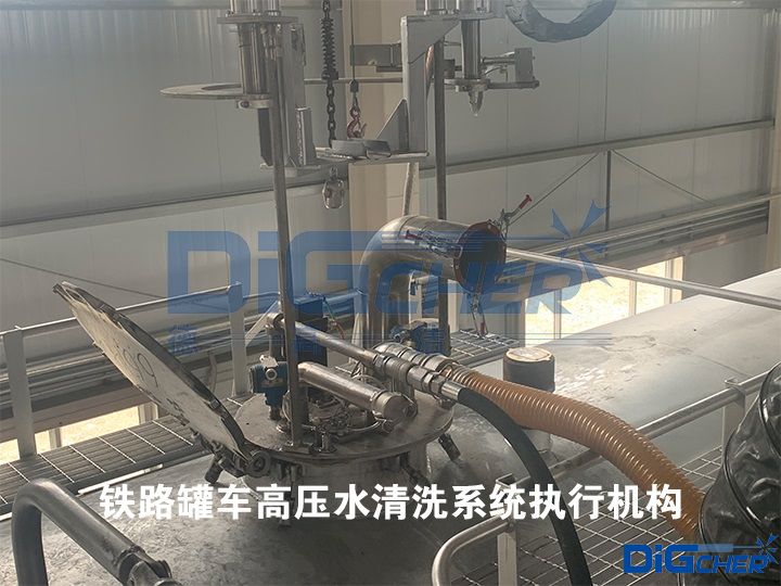 鐵路罐車(chē)高壓水清洗系統(tǒng)執(zhí)行機(jī)構(gòu)